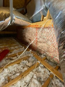 Attic, knee walls, insulation repair, insulation replacement near me