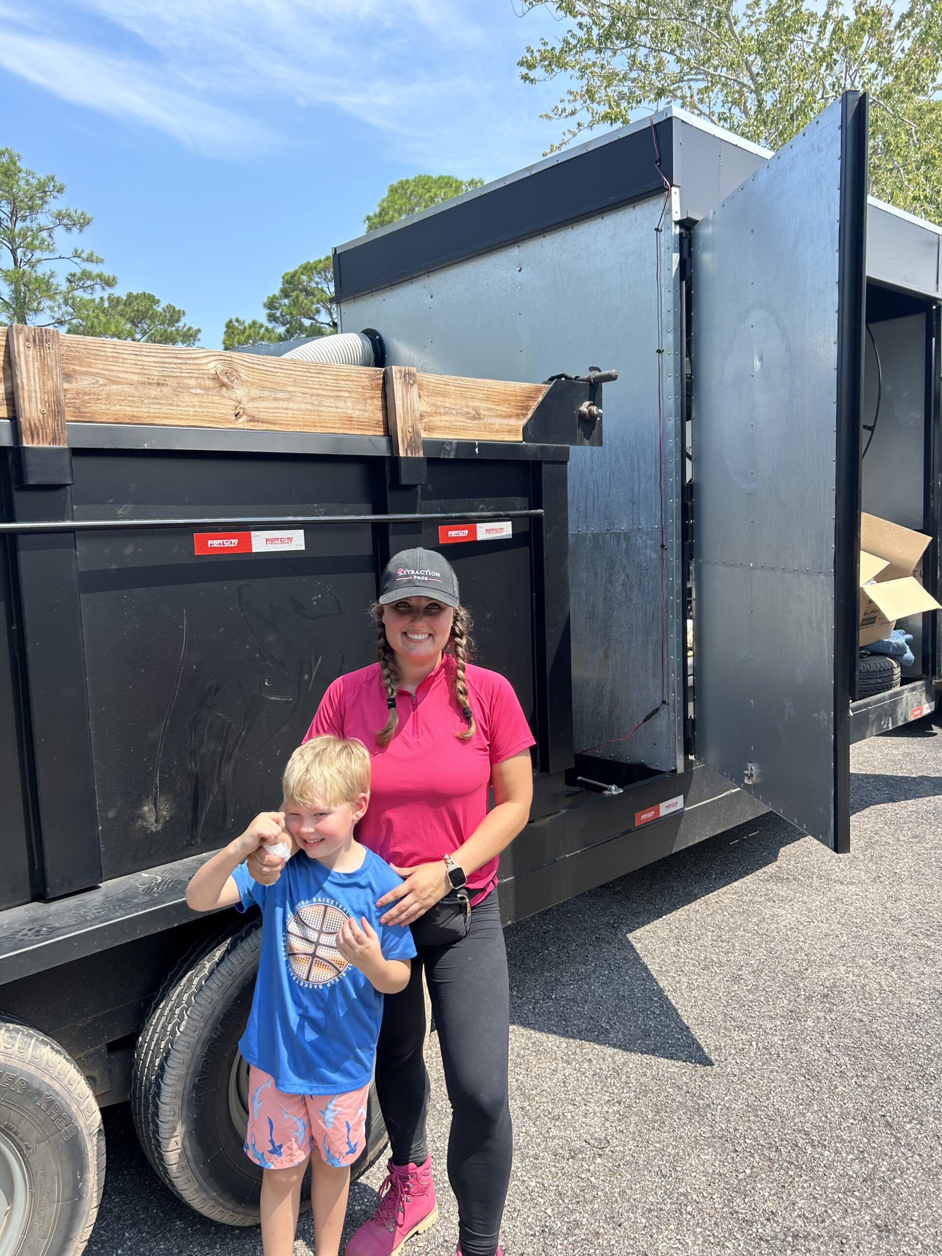 blown in fiberglass insulation, Jenna Pendley, Extraction Pros, Foley, AL